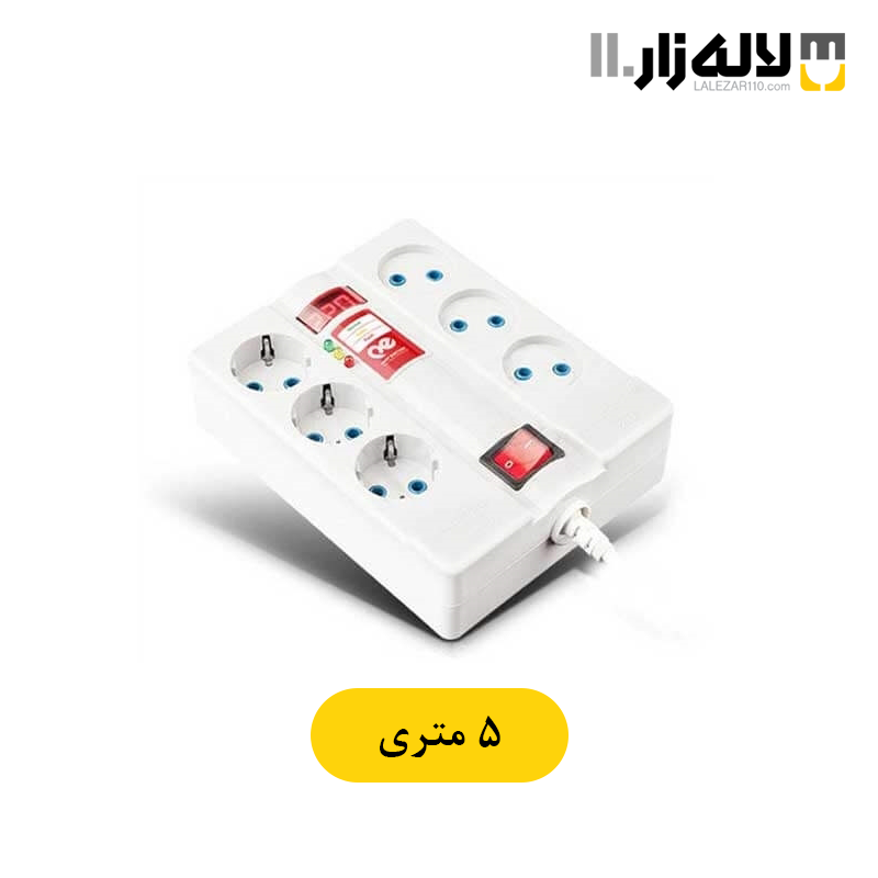 تصویر  محافظ 6 خانه دیجیتالی پارت 5 متری