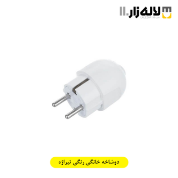 تصویر  دوشاخه خانگی رنگی تیراژه